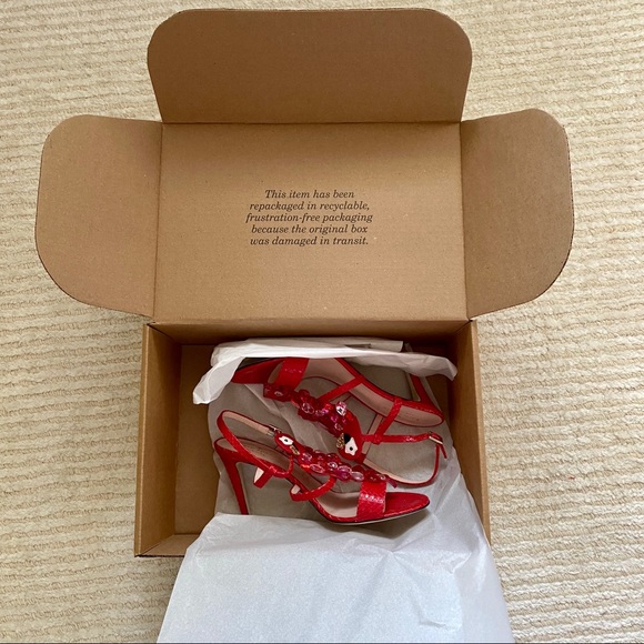 NWT Kate Spade Idalou parrot heels - Picture 10 of 16